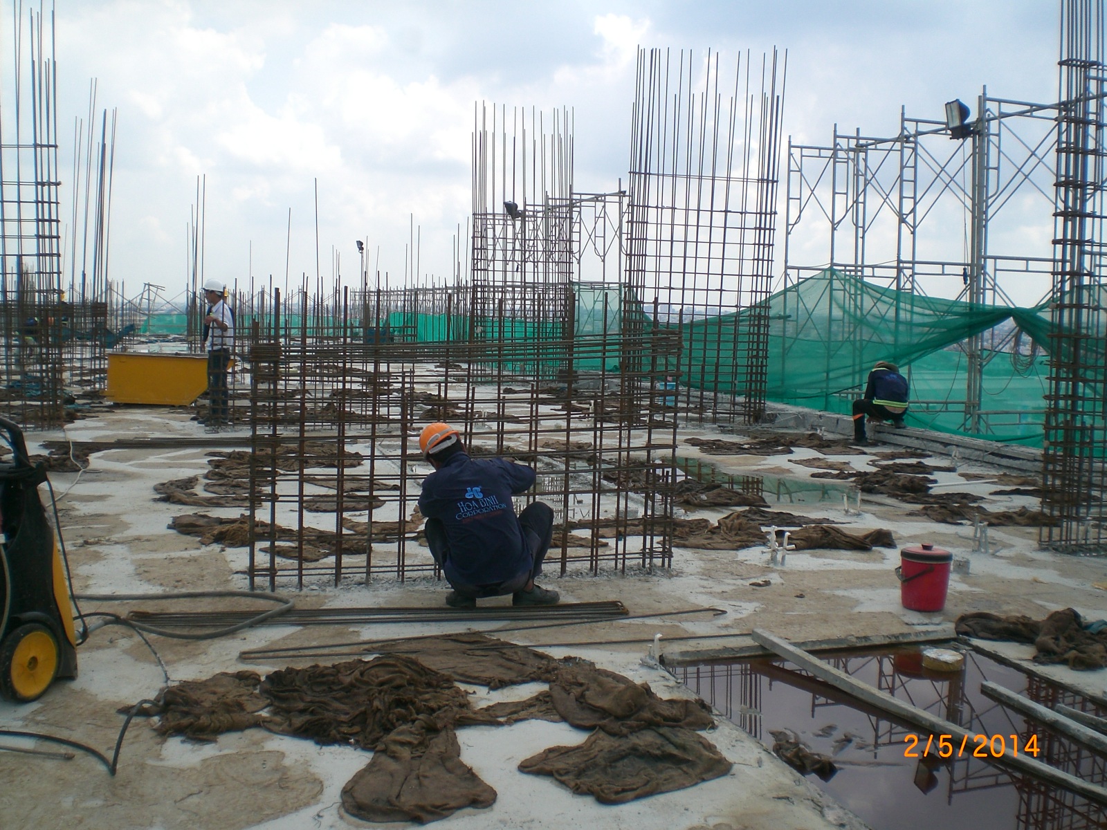 Tiến trình xây dựng greenhills - tháng 5/2014